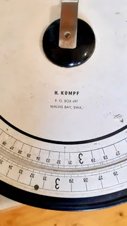 Antique Circular Slide Rule