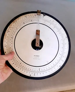 Antique Circular Slide Rule