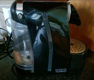 Caffelux coffee pod machine not pumping water throughout needs service pump is working 0784699551