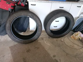 Tyres 265/45/20 Continental Tyres in very good nick. Prob round 50/60% left. Take both for only R150