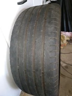 Tyres 265/45/20 Continental Tyres in very good nick. Prob round 50/60% left. Take both for only R150