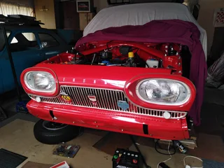 Ford Taunus 17m Super - New Head Lght Glasses