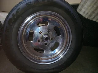 Old School  Chrome 14 Inch  X 5 Stud X 114 Pcd Wheels