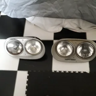 VW FASTBACK TWIN HEAD LAMP SET