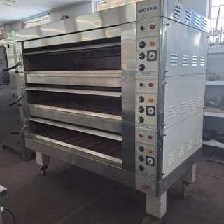 Deck Oven 3 Deck 3 Tray Macbake Electric