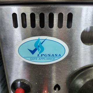 Flat top griller - GAS, 600mm wide