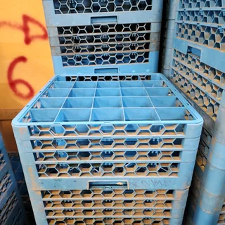 Dishwasher Racks – 500mm x 500mm - 5 Division with height extenders