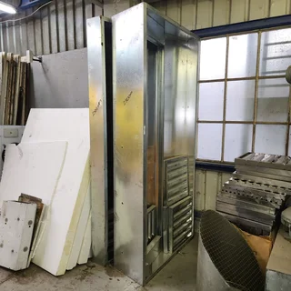 Extractor Canopy – Brand New - Galvanised