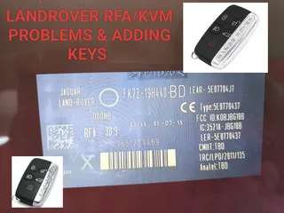 Landrover Discovery Jaguar Kvm Rfa Issues