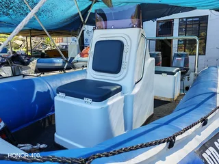 Superduck 5.2m on trailer with Yamaha 50 x 2