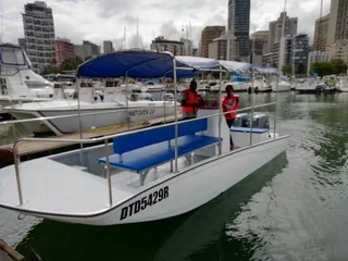 Super Stealth 630 New. 12 person water taxi