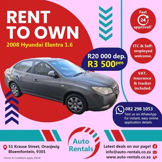 Rent to Own Cars!