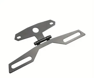 Universal number plate mount