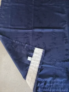 2 x navy blue curtains for sale