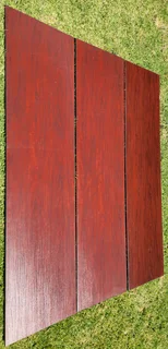 3x Mahogany Cupboard Doors 2298x596x16