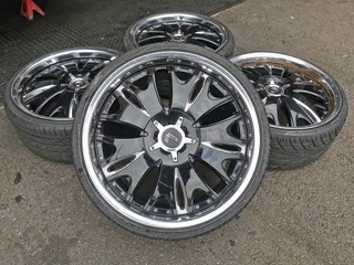 20" Lenso mags and tyres, 5x112/5x120 (dual pcd)