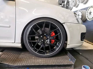 19&#34;AMG wheels, 8j front and 9j rears