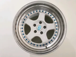 18" OZ 3 piece splits, 5x112 pcd. 9,5j fronts. 10j rears