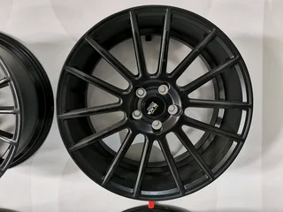 20" Savini Black Forged Wheels, 5x112 Pcd, Et45