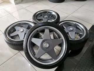 17" Borbet design mags and 2054017 tyres