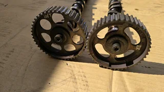 Inlet &amp; Exhaust cams &#43; OEM Pulley gears for OPEL 16v /,20ZLET