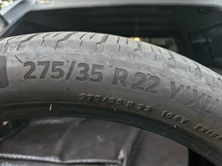 Continental BMW X5 tyres
