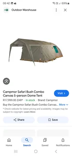 Campmaster combo senior 3x3
