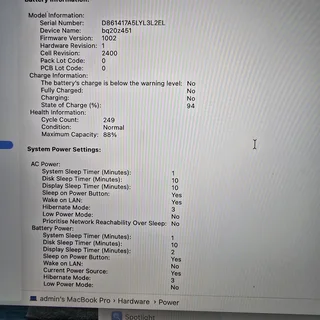 Macbook Pro M1 Pro 512GB 8GB