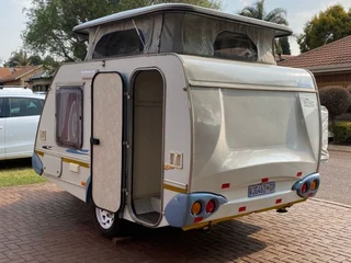 Small Caravan in good condition wanted for two people, setup must be easy