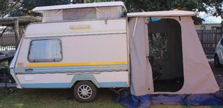 Small Caravan in good condition wanted for two people, setup must be easy