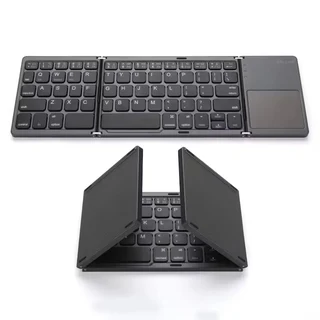 Foldable bluetooth keyboard for Android, Windows or Apple tablet, phone, iPad, iPhone, laptop, Mac