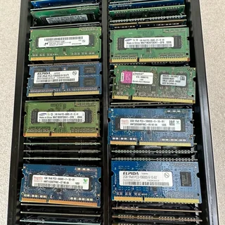 Various DDR2, DDR3 and DDR4 Laptop RAM Modules