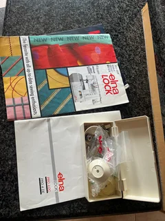 ELNA OVERLOCK PRO 4 DE SEWING MACHINE