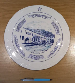 The Castle, Cape Town, limited edition plate