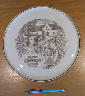 Oude Meester, Stellenryck, decorate plate
