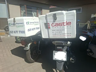 Courier motorcycle Top Box