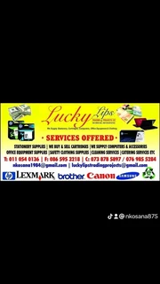 We new cartridges and empty cartridges we supply