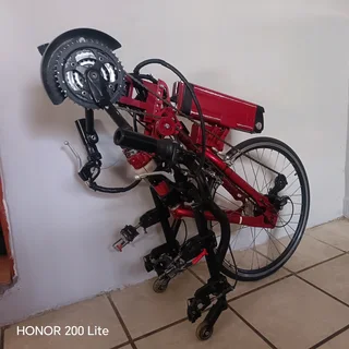 Clip-on (E-Bike) Hybrid Hand Cycle for Wheelchairs