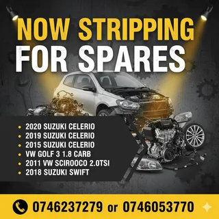 Stripping vehicles for spares