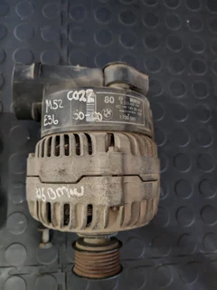 BMW E36 325i M52 6cyl alternator for sale.