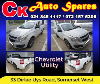 Chevrolet Utility stripping for spares.