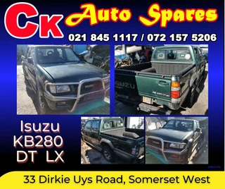 Isuzu KB280 DT LX stripping for spares.