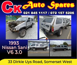 Nissan Sani 1993 V6 3.0 stripping for spares.
