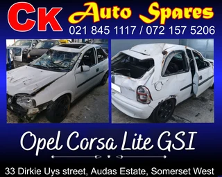 Opel Corsa Lite gsi stripping for spares.