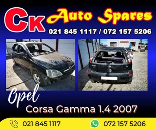 Opel Corsa Gamma 1.4 2007 stripping for spares.