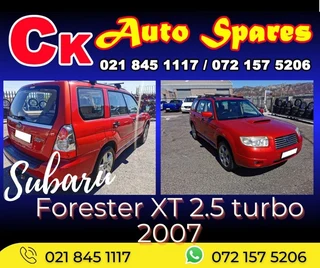 Subaru Forester XT 2.5 turbo 2007 stripping for spares.