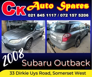 Subaru Outback 2.5i stripping for spares.