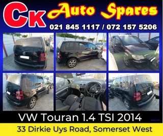 VW Touran 1.4 tsi 2014 stripping for spares.
