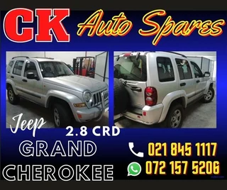 Jeep Grand Cherokee 2.8 CRD stripping for spares