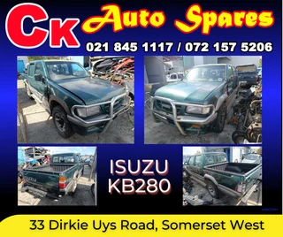 Isuzu KB280 DT LX stripping for spares